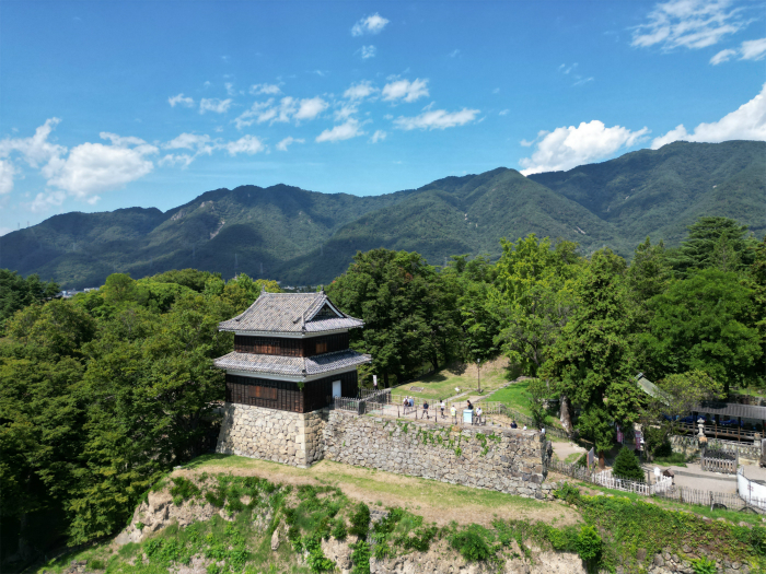 夏の西櫓