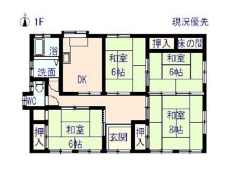 管理番号:4219(物件番号:UR-0147)の間取り