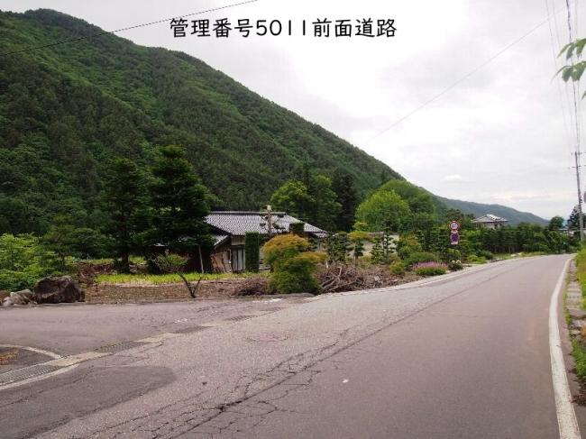 管理番号:5011(物件番号:UL-0011)の前面道路