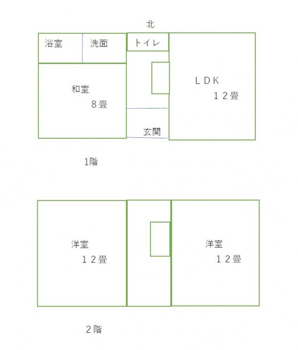 管理番号:4236(物件番号:UR-0195)間取り