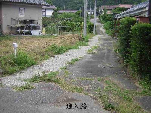 管理番号:4238(物件番号:UR-0197)の進入路