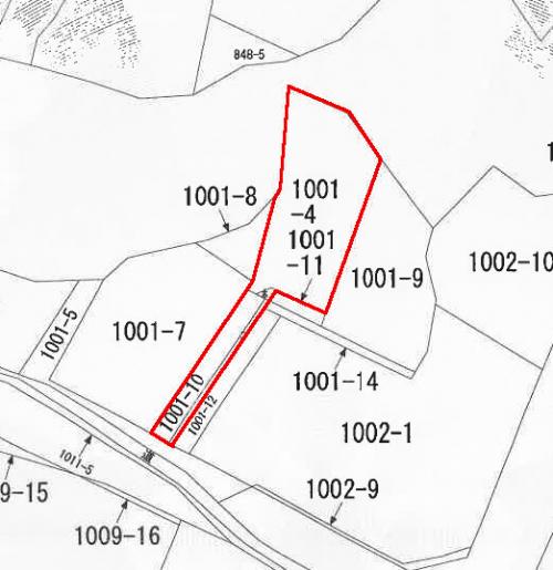管理番号3256（UL-0273）の敷地説明図
