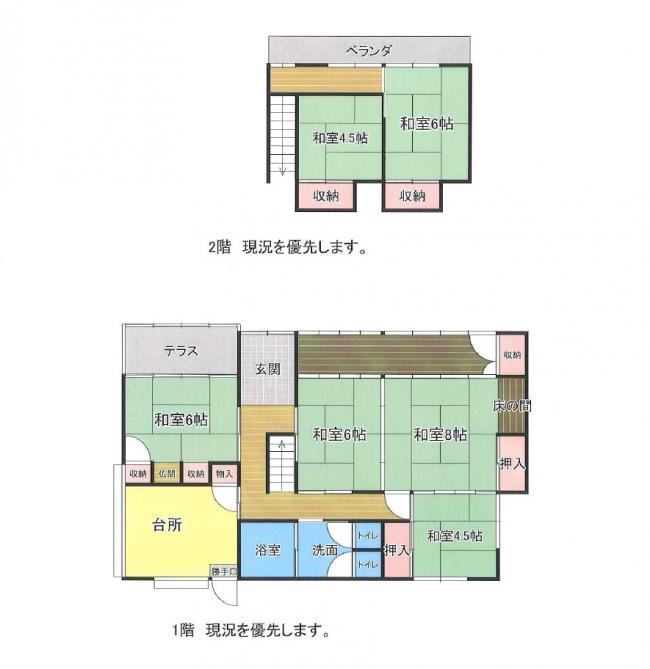 管理番号：5212（物件番号：UL-0199）の間取り