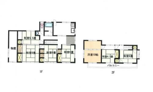 管理番号：3269（物件番号：UL-0299）の間取り