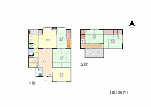 管理番号：1272（物件番号：UR-0208）の間取り