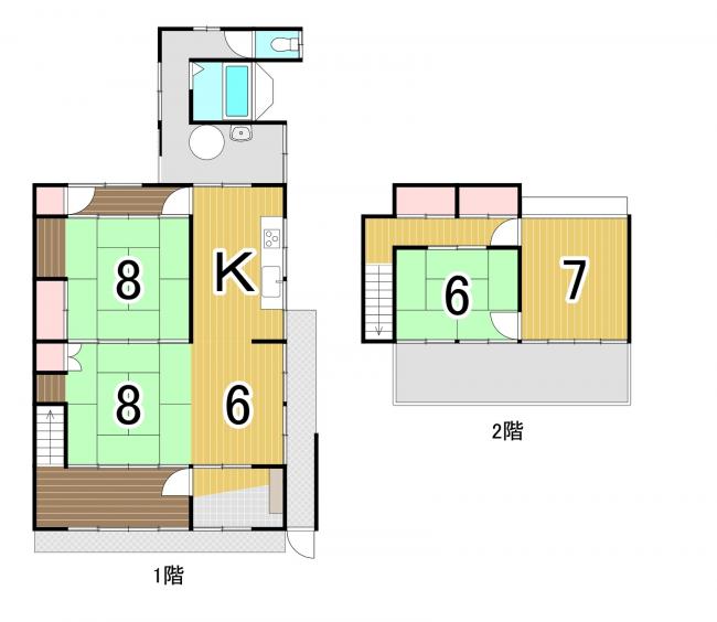 管理番号：2230（物件番号：UL-0176）の間取り