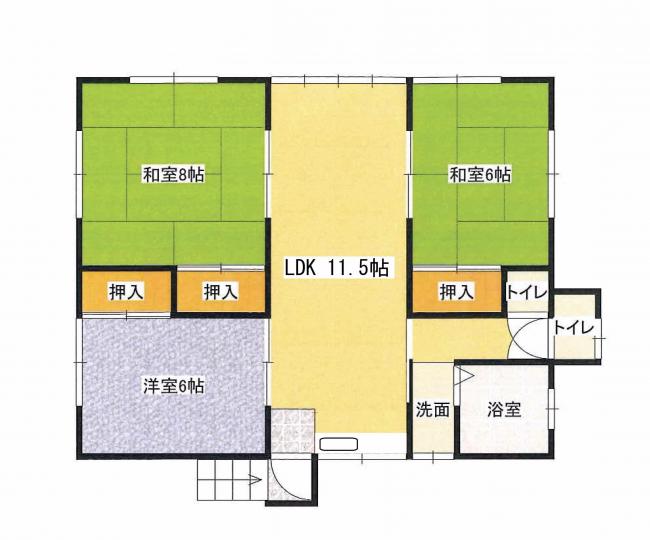 管理番号：4218（物件番号：UR-0143）間取り